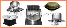 We manufacture and sell roof fans. Our Roof Fans Include Solar Cell Roof Fans and Electrical Motor Roof Fans. Our Motorized Roof Fans come in various sizes, from home to industrial grade; available with direct or belt drive systems. These electrical roof fans can be order for intake or exhaust configurations. Our solar cell roof fans, come from 4 inch diameters up to 30 inch diameters; you can really save energy with our solar cell roof fans. We also have a convenient attic roof fan which is available in 3 colors to match your roof. 
