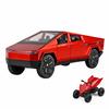 <font size=1>
<b>Modelo:</b> CyberTruck Red.<br>
<b>Fabricante:</b> Tesla.<br>
<b>Material:</b> Metal/Pl�stico.<br>
<b>Funci�n 1:</b> las Puertas y Cofre se Abren.<br>
<b>Escala:</b> 1:36.<br>
<b>Tama�o:</b> 12X5cm.<br>
<b>Colores:</b> Rojo.<br>
<b>Bater�a:</b> 1.5V.<br>
<b>Aplicaciones:</b> Utilizado para decoraci�n de oficinas directivas, ejecutivas, museos, salas, bares, empresas,  habitaci�n � para regalos de cumplea�os.<br>
<b>Garant�a:</b> 1 a�o de garant�a por defecto de fabricaci�n sujeto a cl�usulas VentDepot.<br>
<Font>
