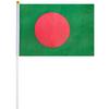 <font size=1>
<b>Bandera:</b> Bangladés.<br>
<b>Material de la Tela:</b> Poliéster.<br>
<b>Tamaño Extendida:</b> 14x21cm.<br>
<b>Colores:</b> Verde/Rojo.<br>
<b>Aplicaciones:</b> Es adecuado para plaza al aire libre, hotel, club, oficina, hogar, conferencias, decoración, eventos deportivos, escuelas, jardines, hogar, tiendas, etc.<br>
<b>Garantía:</b> Por defecto de fabricación sujeto a cláusulas VentDepot.<br>
<Font>