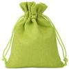 <FONT size=1>
<b>Tipo de Producto:</b> Bolsa de Yute.<br>
<b>Material:</b> Lino Yute.<br>
<b>Tamaño:</b> 10x14cm.<br>
<b>Color:</b> Verde Lima.<br>
<b>Aplicaciones:</b> Ideal para empaquetar dulces, joyas, artesanías, cuentas, muestras de cosméticos, tarjetas, lavanda, etc., y resolver la molestia de empacar cosas pequeñas mientras viaja. Ideal para fiestas, bodas, vacaciones, empresas, iglesias, hoteles, tiendas para envolver regalos a favor. <br>
<b>Garantía:</b> Garantía por defecto de fabricación sujeto a cláusulas VentDepot.<br>
</FONT>
