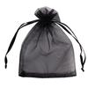 <FONT size=1>
<b>Tipo de Producto:</b> Bolsa de Organza.<br>
<b>Material:</b> Tela.<br>
<b>Tamaño:</b> 5x7cm.<br>
<b>Color:</b> Negro .<br>
<b>Aplicaciones:</b> Amplias aplicaciones Ideal para empaquetar dulces, joyas, artesanías, cuentas, muestras de cosméticos, tarjetas, lavanda, etc., y resolver la molestia de empacar cosas pequeñas mientras viaja. Ideal para fiestas, bodas, vacaciones, empresas, iglesias, hoteles, tiendas para envolver regalos a favor. <br>
<b>Garantía:</b> El PouchyBlack, garantía por defecto de fabricación sujeto a cláusulas VentDepot.<br>
</FONT>