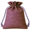 <FONT size=1>
<b>Tipo de Producto:</b> Bolsa de Yute.<br>
<b>Material:</b> Lino Yute.<br>
<b>Tama�o:</b> 10x14cm.<br>
<b>Color:</b> Morado.<br>
<b>Aplicaciones:</b> Ideal para empaquetar dulces, joyas, artesan�as, cuentas, muestras de cosm�ticos, tarjetas, lavanda, etc., y resolver la molestia de empacar cosas peque�as mientras viaja. Ideal para fiestas, bodas, vacaciones, empresas, iglesias, hoteles, tiendas para envolver regalos a favor. <br>
<b>Garant�a:</b> Garant�a por defecto de fabricaci�n sujeto a cl�usulas VentDepot.<br>
</FONT>