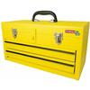 <FONT size=1>
<b>Finalidad:</b> Caja Organizadora Metálica.<br>
<b>Cantidad de Gavetas:</b> 2.<br>
<b>Base:</b> 18 1/2".<br>
<b>Altura:</b> 11".<br>
<b>Ancho:</b> 9 7/16".<br>
<b>Material:</b> Metal.<br>
<b>Aplicaciones:</b> Ideal para mantener organizada cualquier tipo de herramienta o accesorio que usted desee guardar o transportar.<br>
<b>Garantía:</b> 1 año.<br>
</FONT>