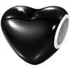 <font size=1>
<b>Producto:</b> Separador.<br>
<b>Figura:</b> Coraz�n. <br>
<b>Material:</b> Plata S925 Chapa.<br>
<b>Cualidad:</b> Fijo.<br>
<b>Color:</b> Negro/Plata.<br> 
<b>Aplicaciones:</b> Es ideal para combinar con otros charms, es el regalo perfecto para quienes busquen destacar, ya sea en un cumplea�os, d�a festivo o cualquier ocasi�n especial.<br>
<b>Garant�a:</b> 1 a�o de Garant�a.
<Font>