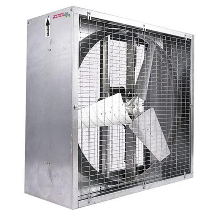 Galvanized Direct Drive Exhaust Fan Industrial Exhaust Wall Fans