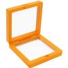 <FONT size=1>
<b>Producto:</b> Joyero/Exhibidor.<br>
<b>Material:</b> Plástico/Película PE.<br>
<b>Tamaño:</b> 11x11x2cm.<br>
<b>Color:</b> Naranja.<br>
<b>Aplicaciones:</b> Joyero para almacenar, anillos y dijes, para cualquier ocasión y regalo perfecto para novia, esposa, hija, mamá o amigos el día de Navidad, cumpleaños, día de San Valentín, aniversario, día de acción de gracias, etc. <br>
<b>Garantía:</b> ExhibitOrange11, garantía por defecto de fabricación sujeto a cláusulas VentDepot.<br>
</FONT>