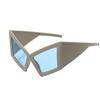 <FONT size=1>
<b>Producto:</b> Lentes.<br>
<b>Color:</b> Gris/Azul.<br>
<b>Protecci�n:</b> UV400<br>
<b>Forma:</b> Oversized Cat Eye.<br>
<b>Estuche:</b> No Aplica<br>
<b>Material Armaz�n:</b> Pl�stico.<br>
<b>Material Lente:</b> Pl�stico.<br>
<b>Aplicaciones:</b> Los lentes GazeGrayBlue son ideales para acompa�ar la vida diaria, viajes, eventos y actividades al aire libre, aportando un estilo oversize glamoroso que eleva cualquier look urbano, casual o sofisticado.<br>
<b>Garant�a:</b> Los lentes GazeGrayBlue, 1 de Garant�a certificado por escrito, sujeto a las cl�usulas.<br>
</FONT>

