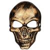 <font size=1>
<b>Producto:</b> Máscara de Calavera.<br>
<b>Tamaño:</b> 16x24.5cm.<br>
<b>Material:</b> Poliéster.<br>
<b>Color:</b> Bronce.<br>
<b>Aplicaciones:</b> Es utilizado para Halloween, cosplay, fiestas de máscaras, festival de música, juegos de rol, fiesta rave, fiesta de cumpleaños, etc.<br>
<b>Garantía:</b> Cuenta con garantía por defecto de fabricación sujeto a cláusulas VentDepot .<br>
<Font>