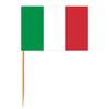<font size=1>
<b>Bandera:</b> Italia.<br>
<b>Material:</b> Papel.<br>
<b>Tama�o Extendida:</b> 3.5x2.5cm.<br>
<b>Colores:</b> Verde/Blanco/Rojo.<br>
<b>Aplicaciones:</b> Es adecuado para plaza al aire libre, hotel, club, oficina, hogar, conferencias, decoraci�n, eventos deportivos, escuelas, jardines, hogar, tiendas, etc.<br>
<b>Garant�a:</b> Por defecto de fabricaci�n sujeto a cl�usulas VentDepot.<br>
<Font>