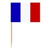 <font size=1>
<b>Bandera:</b> Francia.<br>
<b>Material:</b> Papel.<br>
<b>Tama�o Extendida:</b> 3.5x2.5cm.<br>
<b>Colores:</b> Azul/Blanco/Rojo.<br>
<b>Aplicaciones:</b> Es adecuado para plaza al aire libre, hotel, club, oficina, hogar, conferencias, decoraci�n, eventos deportivos, escuelas, jardines, hogar, tiendas, etc.<br>
<b>Garant�a:</b> Por defecto de fabricaci�n sujeto a cl�usulas VentDepot.<br>
<Font>
