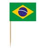<font size=1>
<b>Bandera:</b> Brasil.<br>
<b>Material:</b> Papel.<br>
<b>Tama�o Extendida:</b> 3.5x2.5cm.<br>
<b>Colores:</b> Verde/Amarillo/Azul.<br>
<b>Aplicaciones:</b> Es adecuado para plaza al aire libre, hotel, club, oficina, hogar, conferencias, decoraci�n, eventos deportivos, escuelas, jardines, hogar, tiendas, etc.<br>
<b>Garant�a:</b> Por defecto de fabricaci�n sujeto a cl�usulas VentDepot.<br>
<Font>