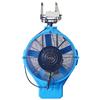 <FONT Size=1>
<b>Product Description:</b> Misting Fan<br>
<b>Manufacturer:</b> Caoiorl<br>
<b>Material:</b> Plastic<br>
<b>Diameter:</b> 26"<br>
<b>Voltage:</b> 110-120V/60Hz<br>
<b>Air Volume:</b> 8000 CFM<br>
<b>Cooling Area:</b> 3000 Sq.Ft.<br>
<b>Tank Capacity:</b> 1.6 gal<br>
<b>Speeds:</b> Three<br>
</FONT>