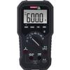 <FONT size=1>
<b> CA/CC Voltaje:</b> 600V <br>
<b> CA/CC Corriente:</b> 10A <br>
<b>Resistencia:</b> 60 kO <br>
<b>Frecuencia:</b> 5Hz - 40 Mhz<br>
<b>Funciones:</b> Corriente CA/CD, Voltaje CA/CD, Resistencia, Capacidad, Frecuencia, Prueba de Diodo, Ciclo de Trabajo y Continuidad. <br>
<b>Escalas:</b> Voltaje CA, Resistencia, Temperatura y Frecuencia. <br>
<b>Apertura de Tenaza:</b> No aplica <br>
<b>Color:</b> Negro <br>
<b>Aplicaciones:</b> Departamentos de Mantenimiento, Industrias, Fábricas, Máquinas, Residencias, Escuelas, Hospitales, Comercios, Edificios, Laboratorios, Bodegas, etc.<br>
<b>Batería:</b> 3 x AA <br>
<b>Garantía:</b> 1 año. <br>