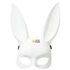 <font size=1>
<b>Producto:</b> Máscara de Conejo.<br>
<b>Tamaño:</b> 35x21x13cm.<br>
<b>Material:</b> Plástico PVC.<br>
<b>Color:</b> Blanco.<br>
<b>Aplicaciones:</b> Es utilizado para Halloween, cosplay, fiestas de máscaras, festival de música, juegos de rol, fiesta rave, fiesta de cumpleaños, etc.<br>
<b>Garantía:</b> Cuenta con garantía por defecto de fabricación sujeto a cláusulas VentDepot .<br>
<Font>