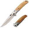 <FONT size=1>
<b>Tipo:</b>Cuchillo de Hoja Plegable, de aperturda asistida.<br>
<b>Material del Mango:</b>Madera.<br>
<b>Material de la Hoja:</b>Acero 3Cr13MovBlade<br>
<b>Dureza:</b> 57HRC.<br>
<b>Accesorio:</b> Clip para la Cintura.<br>
<b>Aplicaciones:</b> El IronOak, Cuchillo de bolsillo de apertura asistida de acero con funciones principales como cortar corteza, madera, carne, etc., raspar escamas, obtener carne y manejar ingredientes etc.<br>
<b>Garant�a:</b> El IronOak, cuenta con 1 a�o de garant�a sujeto a clausulas Ventdepot. <br>