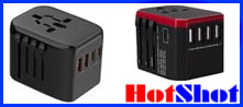 Z-HotShot: Adaptadores de Viaje Universales 