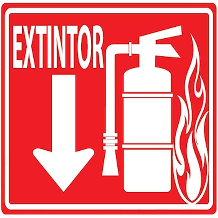 EXTINTOR CO2 CON LEYENDA - Safetysignal